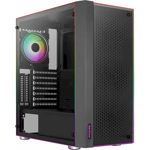 Aerocool Skribble Mid-Tower čierna - Počítačové skrine - Hlavný obrázok