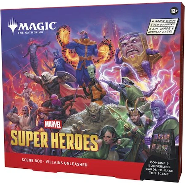 Magic: The Gathering - Marvel Super Heroes Scene Box Villains Unleashed - MTG karty - Obrázok d_b092c5470afa4115b8e2fe921dea30f9