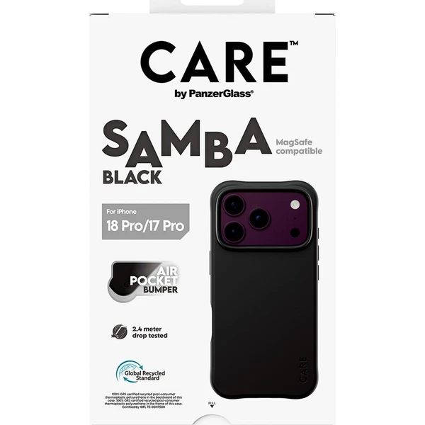 PanzerGlass CARE Samba MagSafe kryt Apple iPhone 18 Pro/17 Pro černý - Puzdra - Obrázok d_b0f7ad1ce088464baa8fa16ae920a321