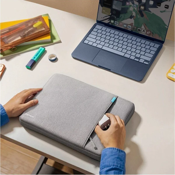 tomtoc Defender A13 sleeve puzdro 13" MacBook Neo šedé - Puzdra - Obrázok d_b11d740f99344958889b002cd2952504