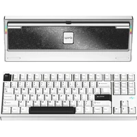 Wobkey Crush 80 Reboot Pro Kailh Cocoa herná klávesnica (US) strieborná - Klávesnice