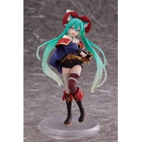 Figúrka Hatsune Miku PVC Soška Hatsune Miku Wonderland Mačiak v čižmách 18 cm (s bonusom) - Figúrky