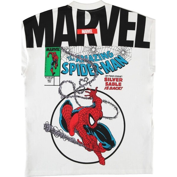 Tričko Difuzed Spider-Man - Split Comic (Voľný strih) S - Tričká - Obrázok d_b19be05647494d42ac6e2c1a9e02c704