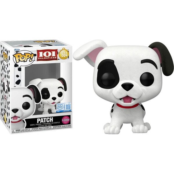 E-shop Funko POP! #1684 Disney: 101 Dalmatians (1961) - Patch (Exclusive) (Flocked)