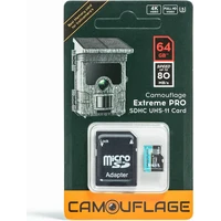 Maskovacia MicroSD karta 64GB + adaptér - Príslušenstvo pre kamery