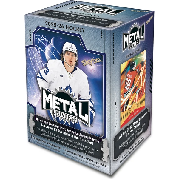 2025-26 Upper Deck Skybox Metal Universe Hockey Blaster Box - Hokejové karty - Hlavný obrázok
