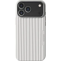 NUDIENT Bold Magsafe kryt iPhone 17 Pro Max/iPhone 18 Pro Max Chalk White - Puzdra