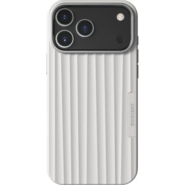 NUDIENT Bold Magsafe kryt iPhone 17 Pro Max/iPhone 18 Pro Max Chalk White - Puzdra - Hlavný obrázok