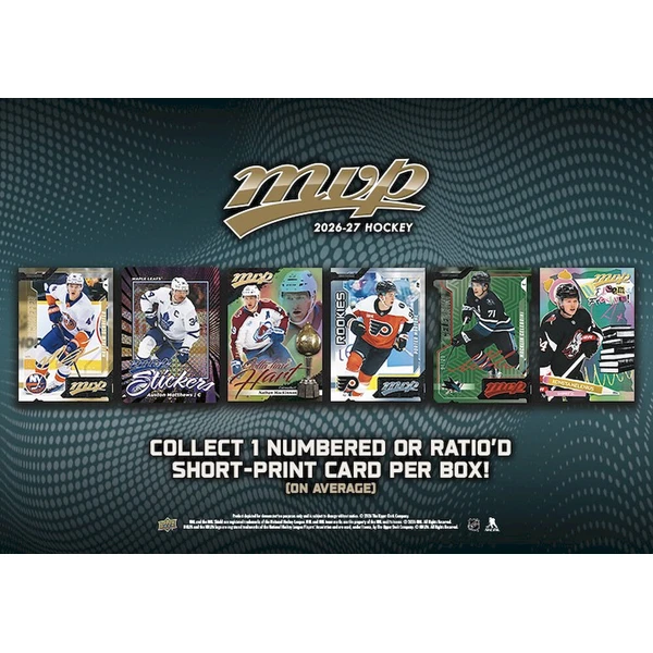 Hokejové karty 2026-27 Upper Deck MVP Hockey Blaster Box - Hokejové karty - Obrázok d_b2560d286d3c439797e755d89914bd58