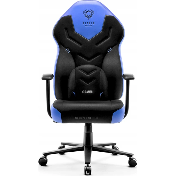 Diablo X-Gamer 2.0 Normal Size herná stolička čierno-modrá - Stoličky - Hlavný obrázok