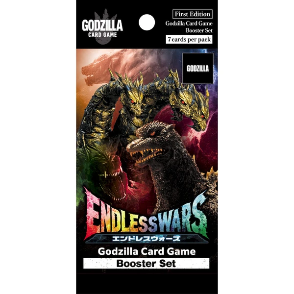 Godzilla Card Game - Endless Wars Booster - Zberateľské karty a nálepky - Hlavný obrázok