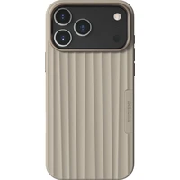 NUDIENT Bold Magsafe kryt iPhone 17 Pro Max/iPhone 18 Pro Max Linen Beige - Puzdra