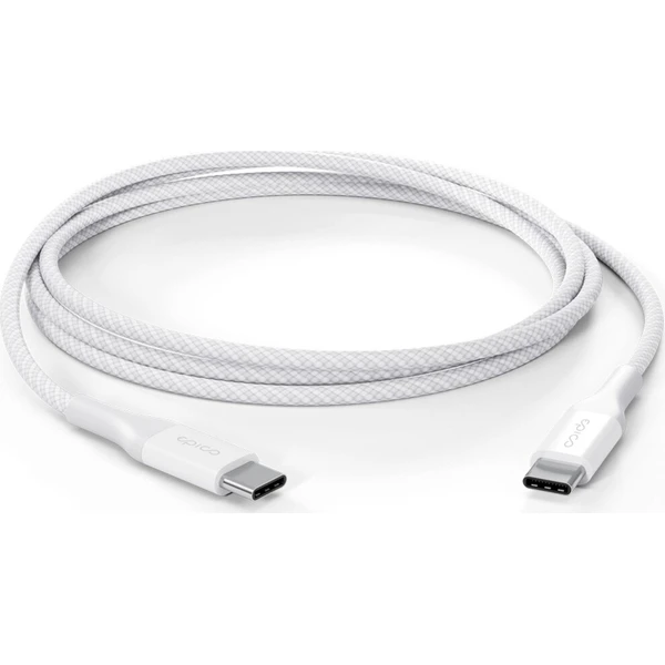Epico UltraLink USB-C na USB-C 240W 1,2 m kábel biely - Káble a redukcie - Obrázok d_b2f6757d421e47d580e79be108b0b500