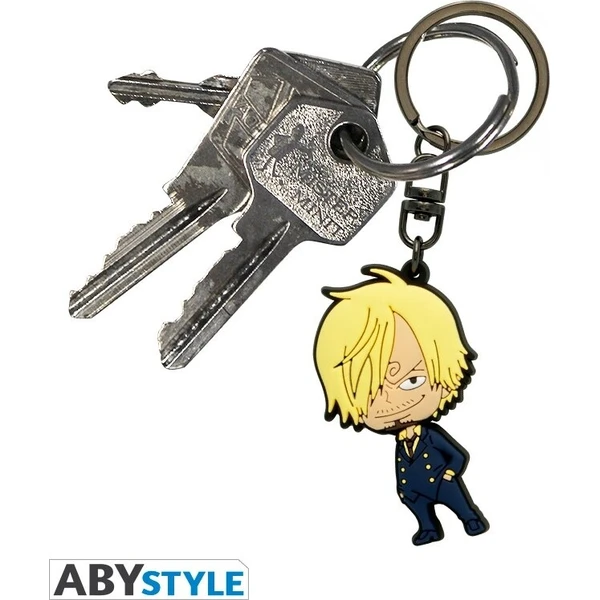 Gumená kľúčenka Abysse Corp One Piece - Sanji - Kľúčenky - Obrázok d_b3183a1a019b41629b02aa8a473132a9