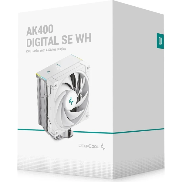 DEEPCOOL AK400 DIGITAL SE WH biely - Chladiče - Obrázok d_b331c5240fbc4df892f8a9f11c234e97