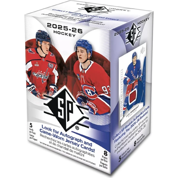 Hokejové karty 2025-26 Upper Deck SP Hockey Blaster Box - Hokejové karty - Hlavný obrázok