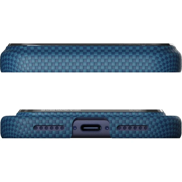 Pitaka Edge Case Ink Horse MagSafe kryt iPhone 17 Pro Max Azure Green - Puzdra - Obrázok d_b38fd8f4da08495f830c1063da50dfdb