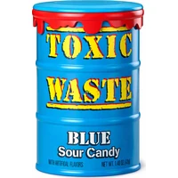 Kyslé cukríky Toxic Waste - Modrý súdok 42g - Cukrovinky