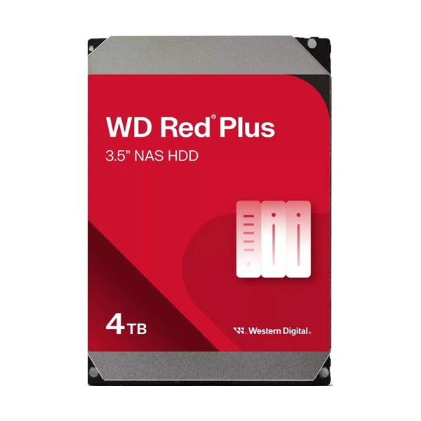 WD Red Plus WD40EFZZ 4TB 3,5" HDD SATA CMR - Pevné disky - Hlavný obrázok
