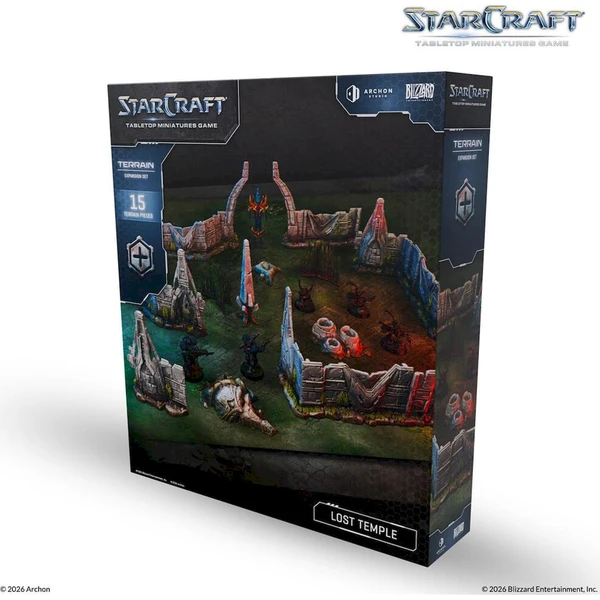StarCraft The Miniatures Game - Lost Temple - Terrain Expansion Set - EN - Stolové hry - Hlavný obrázok
