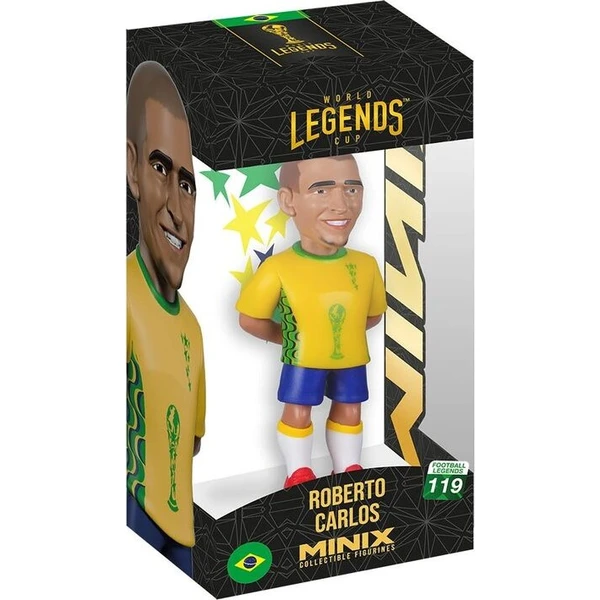 MINIX Futbalové legendy: WCL Brazília - ROBERTO CARLOS - Minix - Obrázok d_b496bba78d0f4d28929d469421b6b9f5