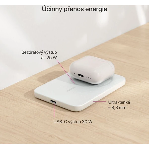 iWant by Epico UltraPack Qi2 25W Slim 5000mAh hliníková Mag+ bezdrôtová powerbanka strieborná - Powerbanky - Obrázok d_b4d0d9fecbd849688d3df4003c07517c