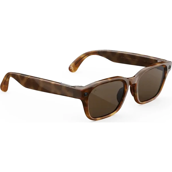Meta Glasses Adventurer – Klasický rám Tortoise, hnědá skla, standardný a nastaviteľný mostík - AR okuliare - Obrázok d_b57245452b4841219fb62c2505d3f555