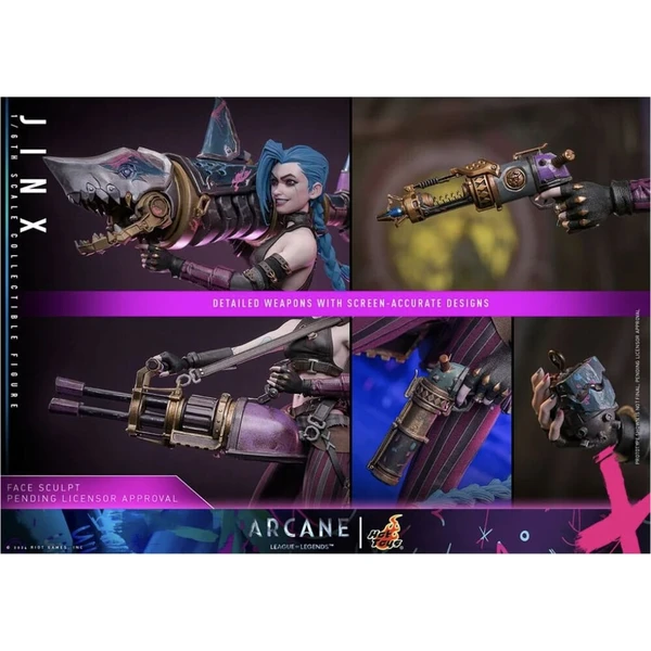 Figúrka Arcane Action Figure 1/6 Jinx 27 cm - Figúrky - Obrázok d_b587205d4f904cbea433afcdfb5297d5