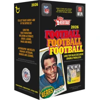 Fotbalové karty 2026 Topps Heritage Football - Value Box - Futbalové karty