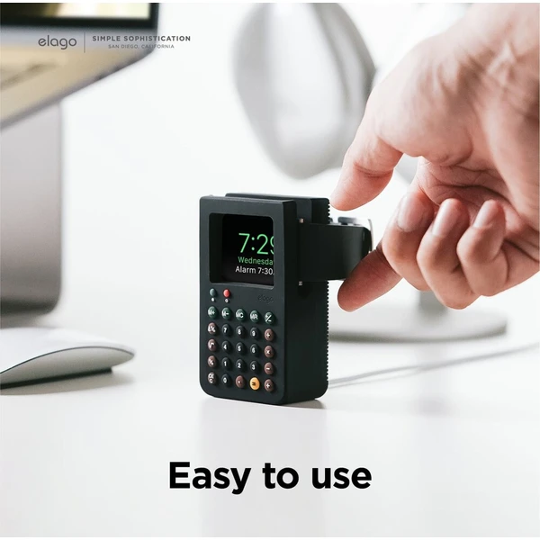 ELAGO W8 stojanček pre Apple Watch čierny - Stojany - Obrázok d_b6eb44f7768e4d63a76987703d2ebbe8