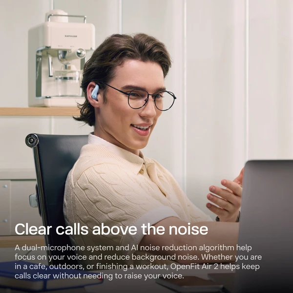 Shokz OpenFit Air 2 Bluetooth slúchadlá čierne - Slúchadlá - Obrázok d_b73a089cc8754b25922057b6de9dfa0d