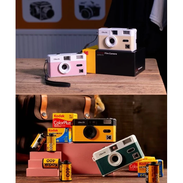 Kodak ULTRA F9 opakovane použiteľný fotoaparát Baby Pink - Fotoaparáty - Obrázok d_b7887d18bd714b8795abc1b99d1c3a20