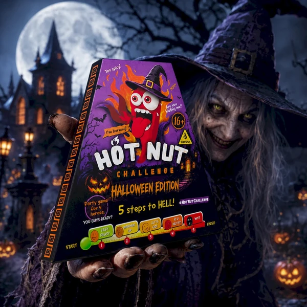 Extra pálivé oříšky Hot-Nut Challenge 24 g (Limited Halloween Edition) - Potraviny - Obrázok d_b7cc26ac78de44d38b5f2b3c9a44f9b6