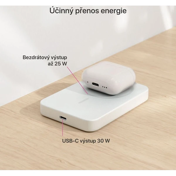 iWant by Epico UltraPack Qi2 25W 10000mAh hliníková Mag+ bezdrôtová powerbanka strieborná - Powerbanky - Obrázok d_b7cf20258e0e404db065efc4cd4185e4
