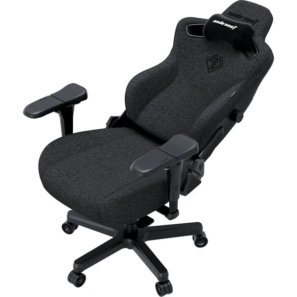 Anda Seat Kaiser 3 Pro XL látková herná stolička tmavosivá - Stoličky - Obrázok d_b8382f36270e4e168615041bebe0abc0