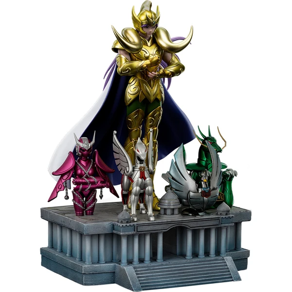 Soška Iron Studios Saint Seiya- Aries Mu Deluxe Art Scale 1/10 27 cm - Sochy a sošky - Obrázok d_b8599dae94d345ac8ac9a468f9ebee3e