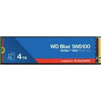 WD Blue SN5100 4TB M.2 NVMe SSD PCIe Gen4 - SSD