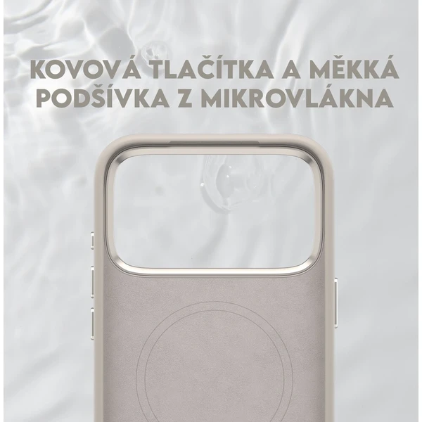 PanzerGlass CARE Flow MagSafe kryt Apple iPhone 18 Pro Max/17 Pro Max Vanilla béžový - Puzdra - Obrázok d_b887f7b7eee743cab62c005757e74379