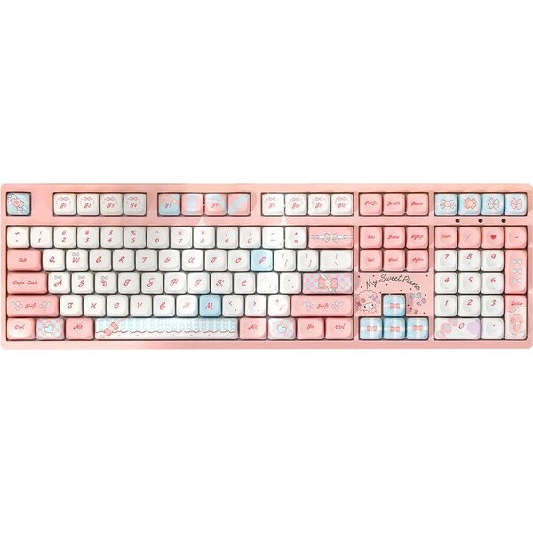 Akko x My Sweet Piano 3108 V3 Akko Frost Pink (US) ružová - Klávesnice - Obrázok d_b88b44e063b54e37be5fcb5681a1d263
