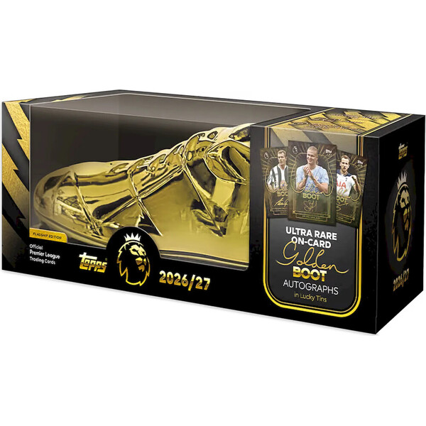 Topps Flagship Premier League 2026/27 Trading Cards - Golden Boot Tin - Futbalové karty - Hlavný obrázok