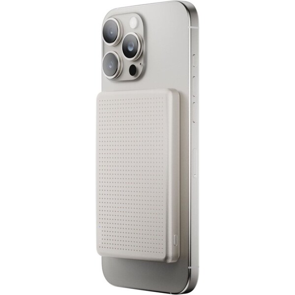 Native Union Active MagSafe powerbanka 5000mAh strieborná