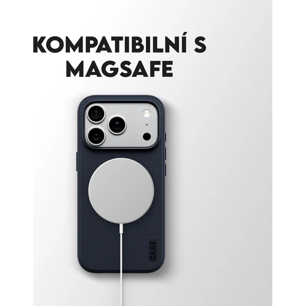 PanzerGlass CARE Fusion Fabric MagSafe kryt Apple iPhone 18 Pro/17 Pro modrý - Puzdra - Obrázok d_b921a978c0064e61b3c38cab7f448821