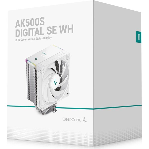 DEEPCOOL AK500S DIGITAL SE biely - Chladiče - Obrázok d_b941e5a851bc4d1c866c86f6890bd371