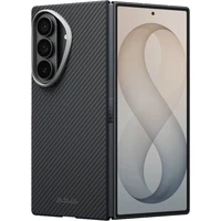 Pitaka Edge Case Back Cover MagSafe kryt Samsung Galaxy Z Fold8 Ultra Black/Grey - Puzdra