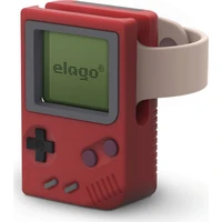 ELAGO W5 Retro stojan pre Apple Watch červený - Stojany