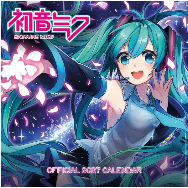 Kalendár Hatsune Miku 2027 - Kalendáre - Hlavný obrázok