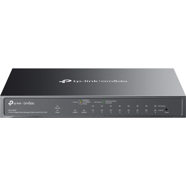 TP-Link Omada ES210GMP switch - Switche - Obrázok d_b9eab1aafbbc4606a45af386d5b45ce8
