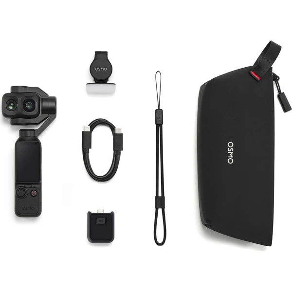 DJI Osmo Pocket 4P Standard Combo čierna - Kamery - Hlavný obrázok