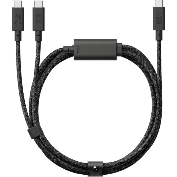Native Union Belt Cable USB-C/USB-C kábel 2m, 60W cosmos - Káble a redukcie - Hlavný obrázok