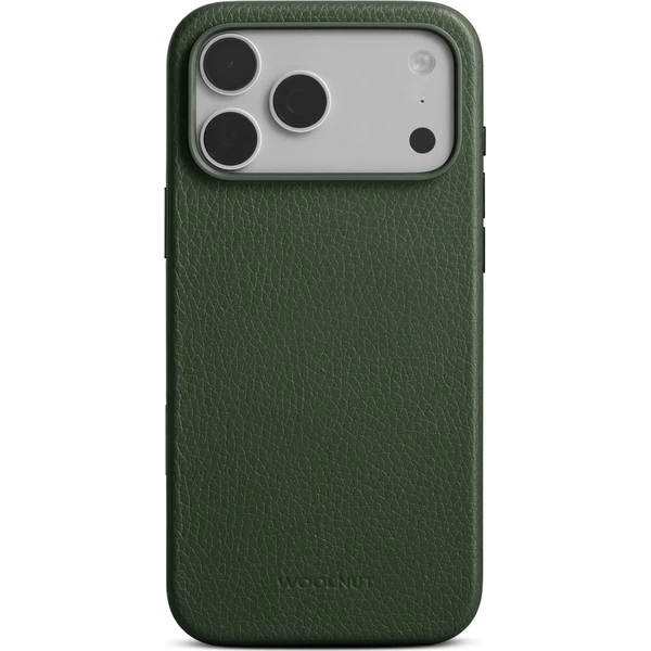 Woolnut MagSafe kožený kryt iPhone 18 Pro Max tmavě zelený - Puzdra - Obrázok d_ba8c95b1c951424faedc4442ea25916d
